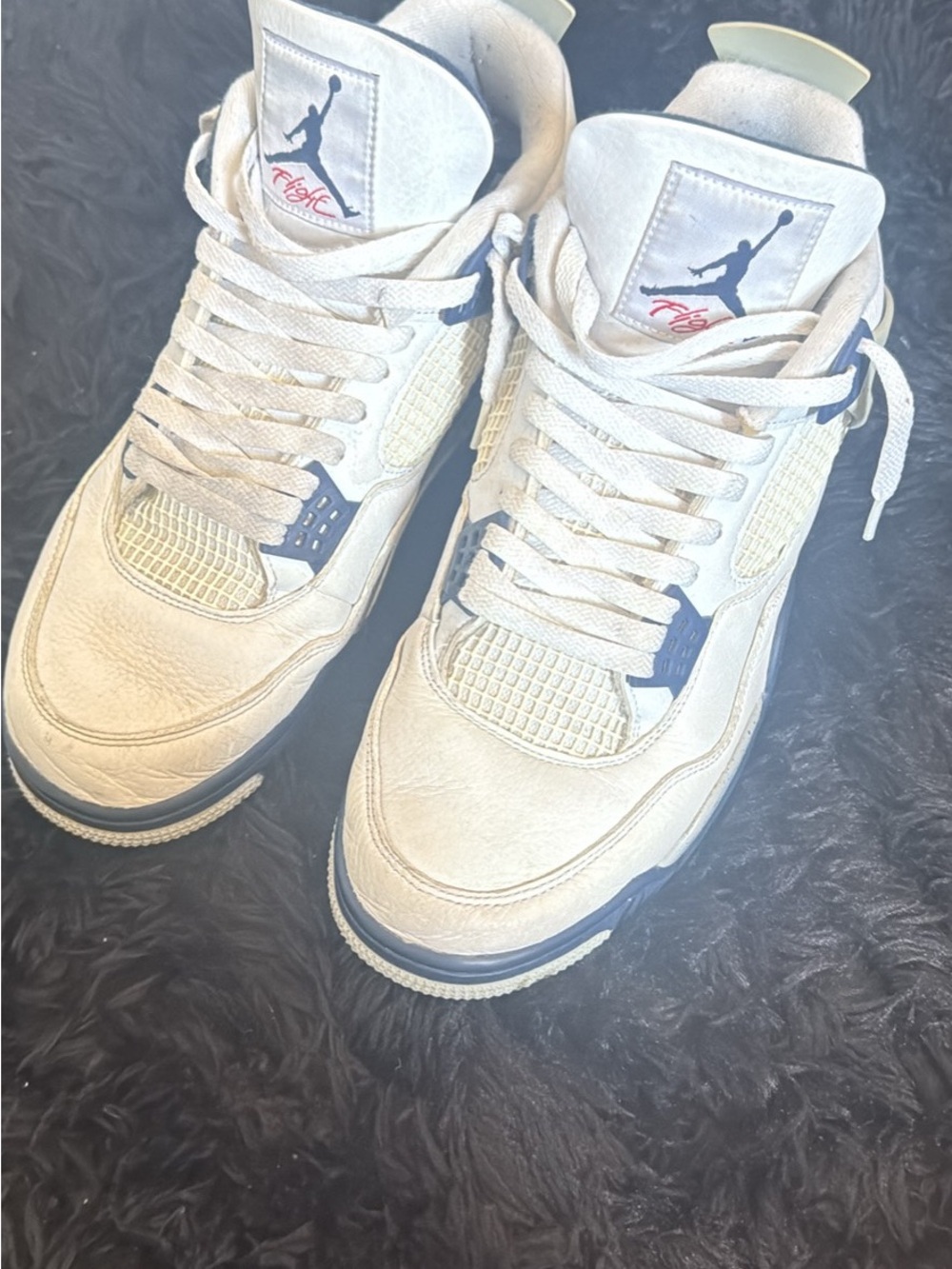Size 13 - Air Jordan 4 Retro Midnight Navy With Box